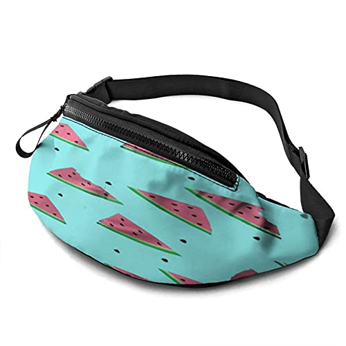 Wassermelone Bauchtasche für Damen Herren Mode Hüfttasche Hüfttasche mit verstellbarem Gürtel für Reisen im Freien Sport Laufen von Oudrspo