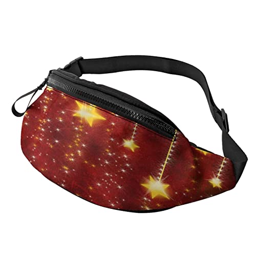 Weihnachten Running Fanny Pack Gürteltasche mit verstellbarem Riemen für Frauen Männer Sport Fitness Hände frei Brieftasche Gürteltasche von Oudrspo