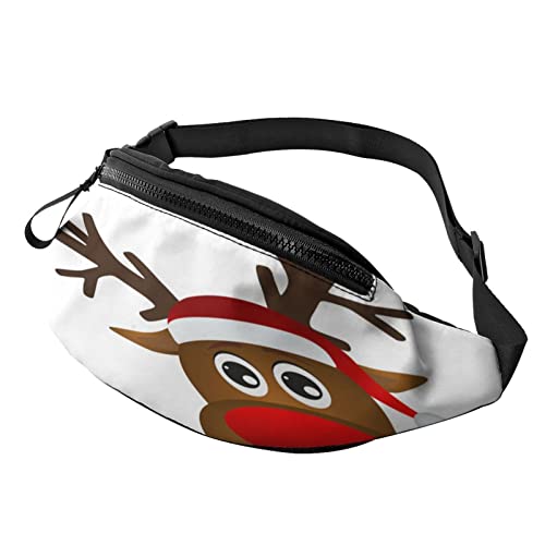 Weihnachten Running Fanny Pack Gürteltasche mit verstellbarem Riemen für Frauen Männer Sport Fitness Hände frei Brieftasche Gürteltasche von Oudrspo