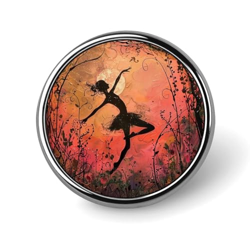 Weinreben-Blumen-elegante Ballett-Brosche, rund, Anstecknadel, Revers, Krawattennadel für Damen und Herren, Büroangestellte, Lehrer, Dekoration Weinreben-Blumen-elegante Ballett-Brosche, rund, Anstecknadel, Revers, Krawattennadel für Damen und Herren, Büroangestellte, Lehrer, Dekoration von Oudrspo