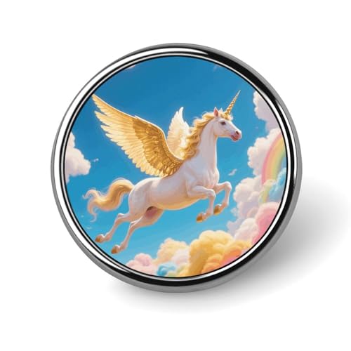 Weißes Pferd am Himmel, Anstecknadel für Männer, modische Brosche „Vast Prairie, niedliche Emaille-Anstecker, Anstecknadel aus Aluminiumlegierung für Hüte, Hemden, Taschen, Jacken und Accessoires (run Weißes Pferd am Himmel, Anstecknadel für Männer, modische Brosche „Vast Prairie, niedliche Emaille-Anstecker, Anstecknadel aus Aluminiumlegierung für Hüte, Hemden, Taschen, Jacken und Accessoires (run von Oudrspo