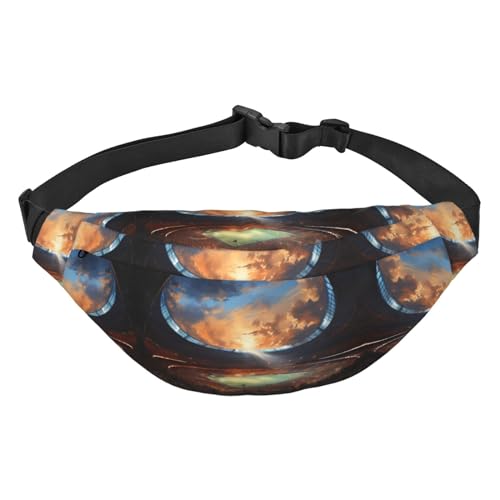 Wunderbares Fußballspiel Stilvolle und praktische Gürteltasche für Frauen - Bequeme Gürteltasche für Outdoor-Aktivitäten, Lauf-Gürteltasche, von Oudrspo