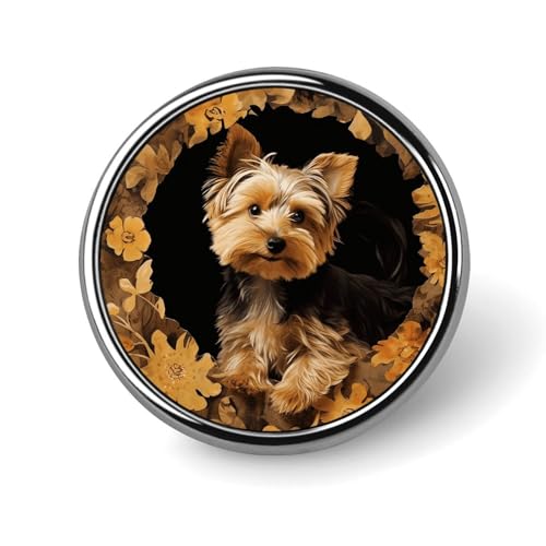 Yorkshire Terrier in der Höhle, Anstecknadel für Männer, supersüße Weihnachtsmann-Modebrosche – süße Emaille-Abzeichen, Anstecknadel aus Aluminiumlegierung für Hüte, Hemden, Taschen, Jacken und Acces Yorkshire Terrier in der Höhle, Anstecknadel für Männer, supersüße Weihnachtsmann-Modebrosche – süße Emaille-Abzeichen, Anstecknadel aus Aluminiumlegierung für Hüte, Hemden, Taschen, Jacken und Acces von Oudrspo