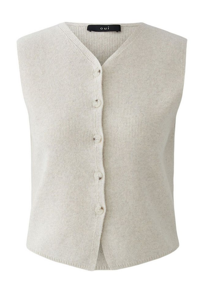 Oui Anzugweste Strickweste von Oui