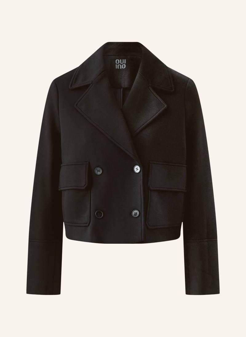Oui Blazer schwarz von Oui