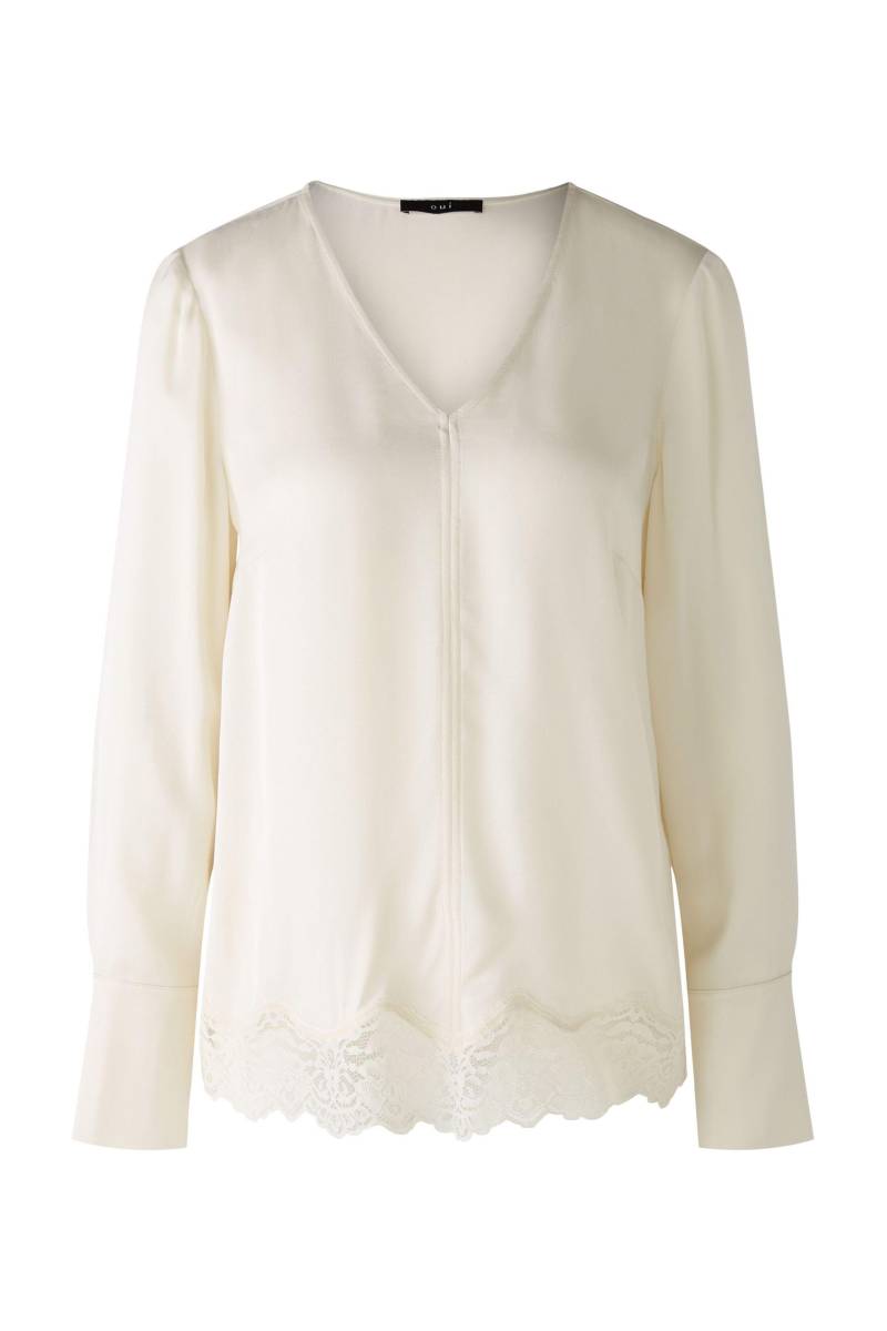 Oui - Bluse Viskose whitecap gray - Gr. - 40 von Oui