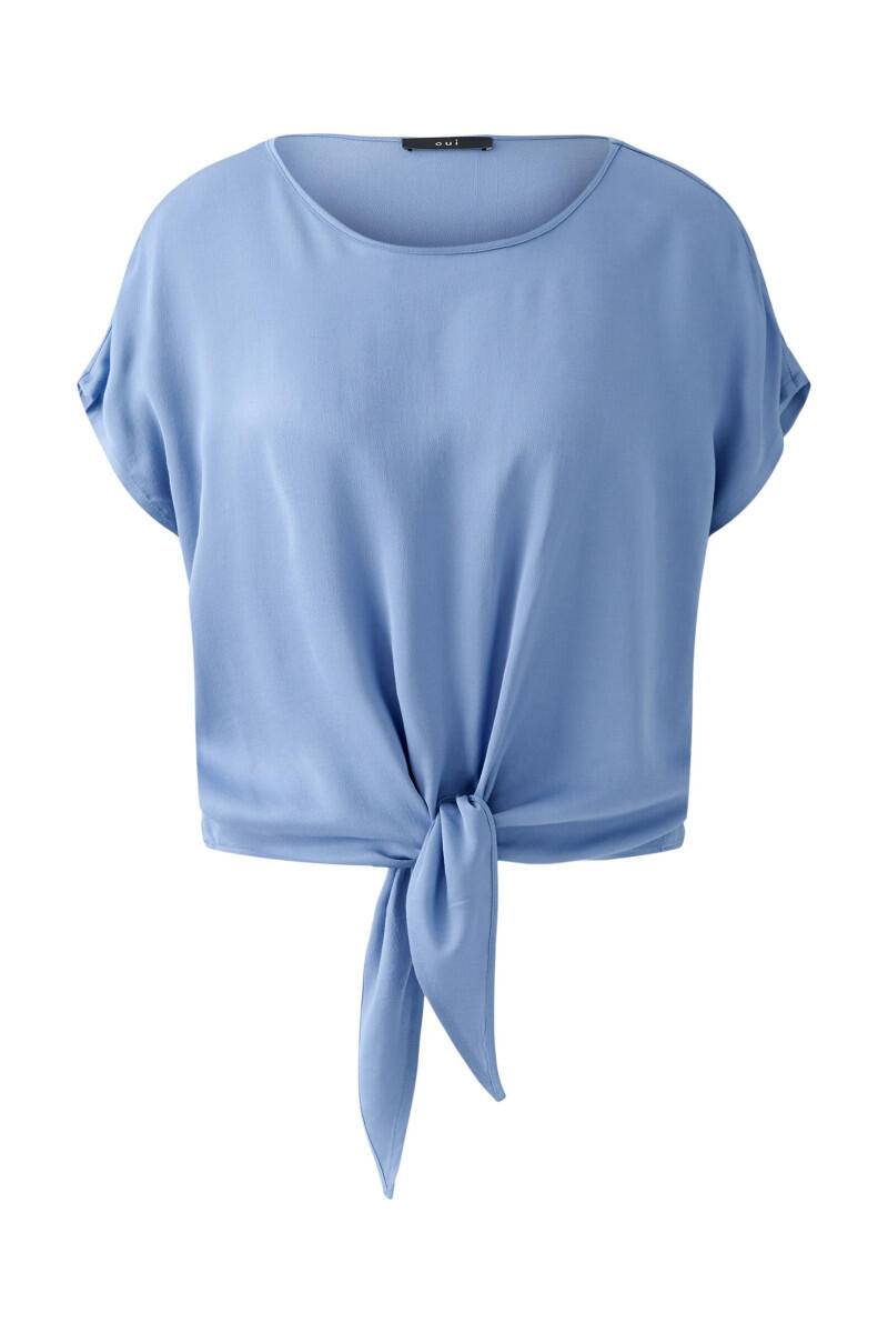 Oui - Bluse blau - Gr. - 34 von Oui