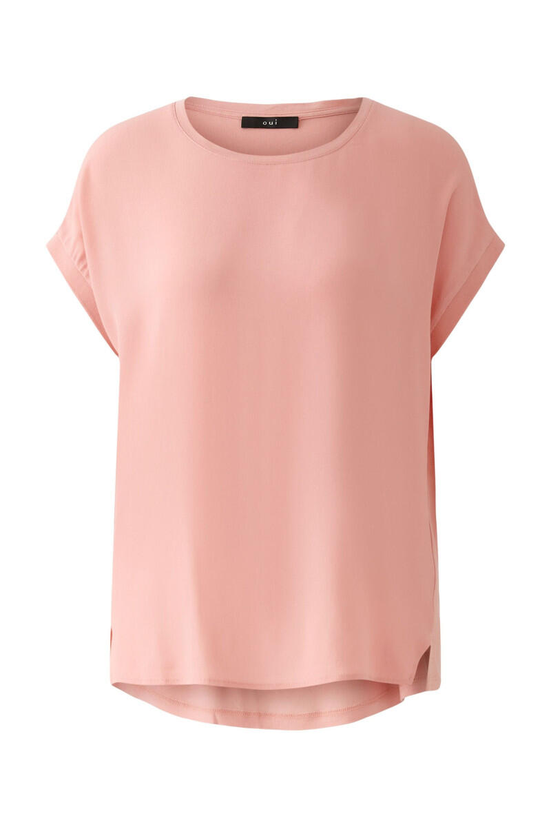 Oui - Blusenshirt - Ayano pink - Gr. - 42 von Oui