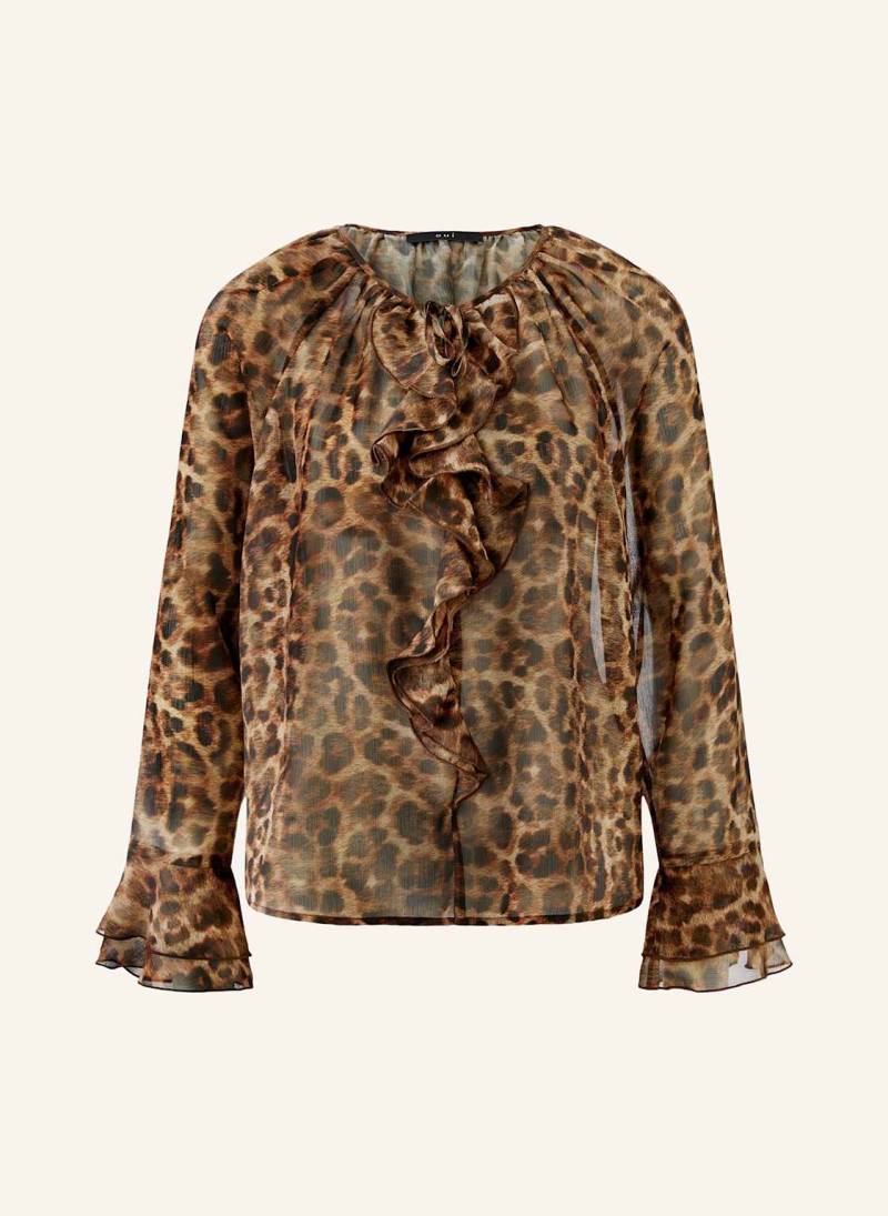 Oui Blusenshirt braun von Oui