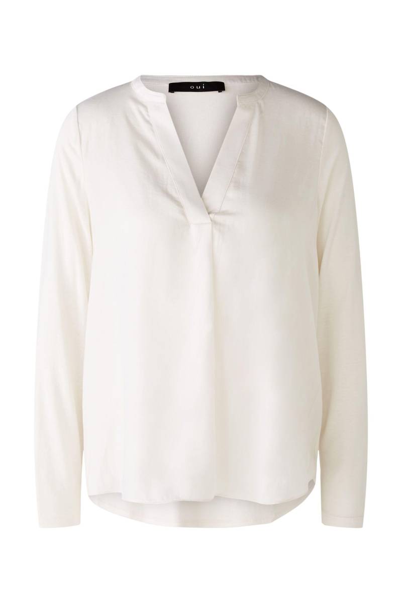 Oui - Blusenshirt offwhite - Gr. - 42 von Oui