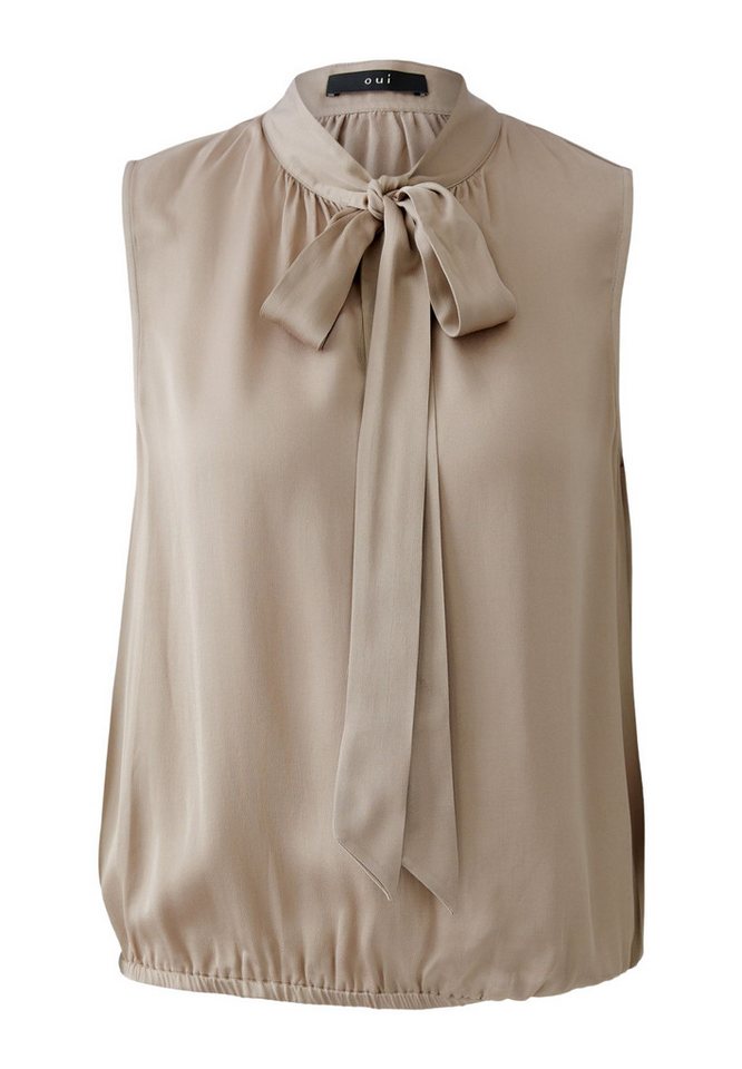 Oui Blusentop Bluse Viskose von Oui