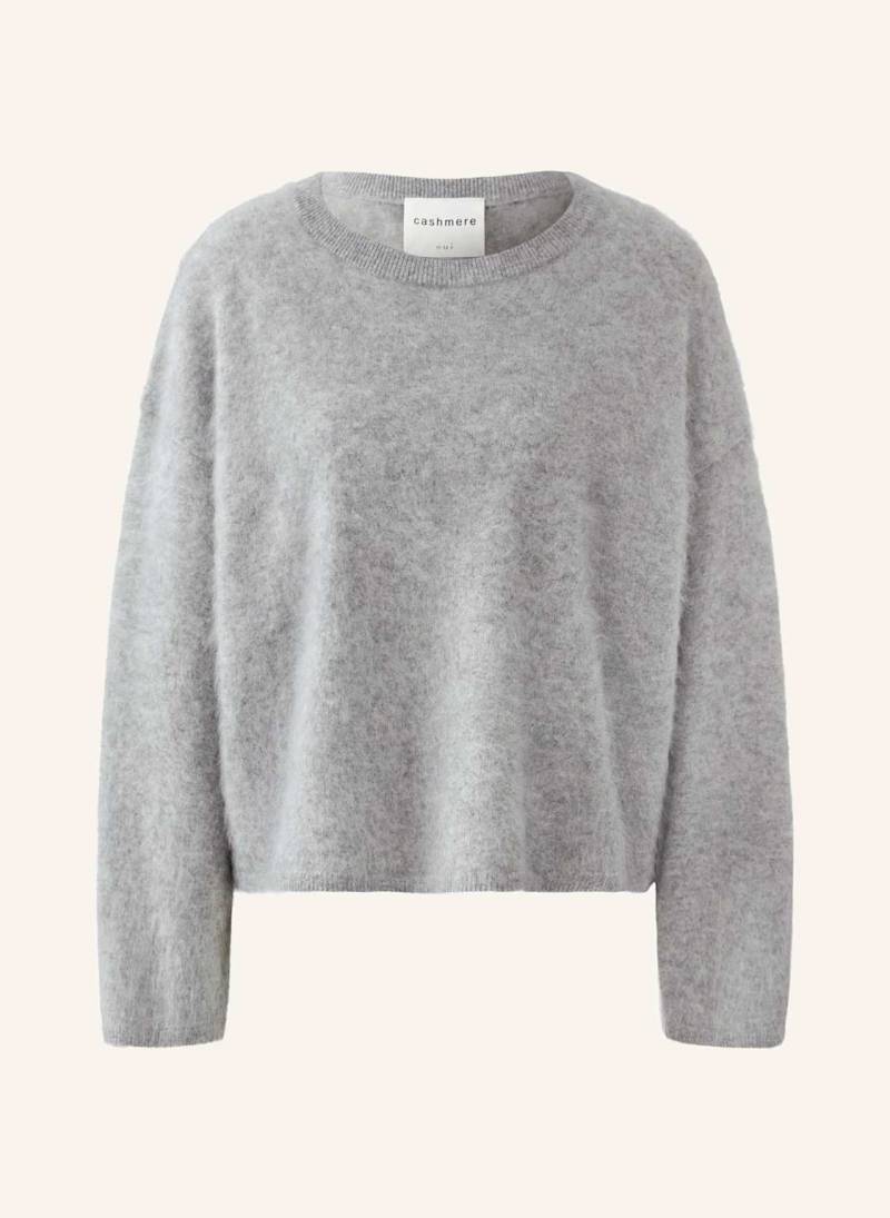 Oui Cashmere-Pullover grau von Oui