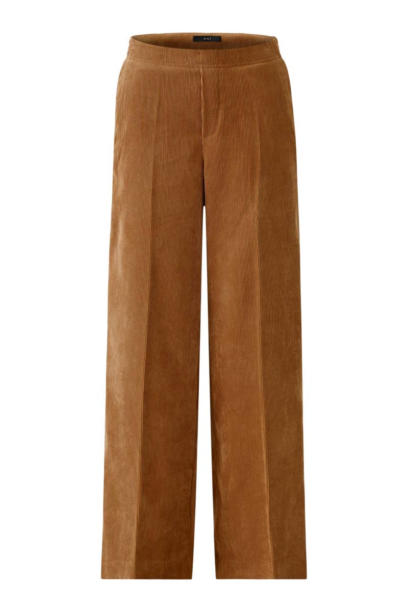 Oui - Cordhose camel - Gr. - 38 von Oui