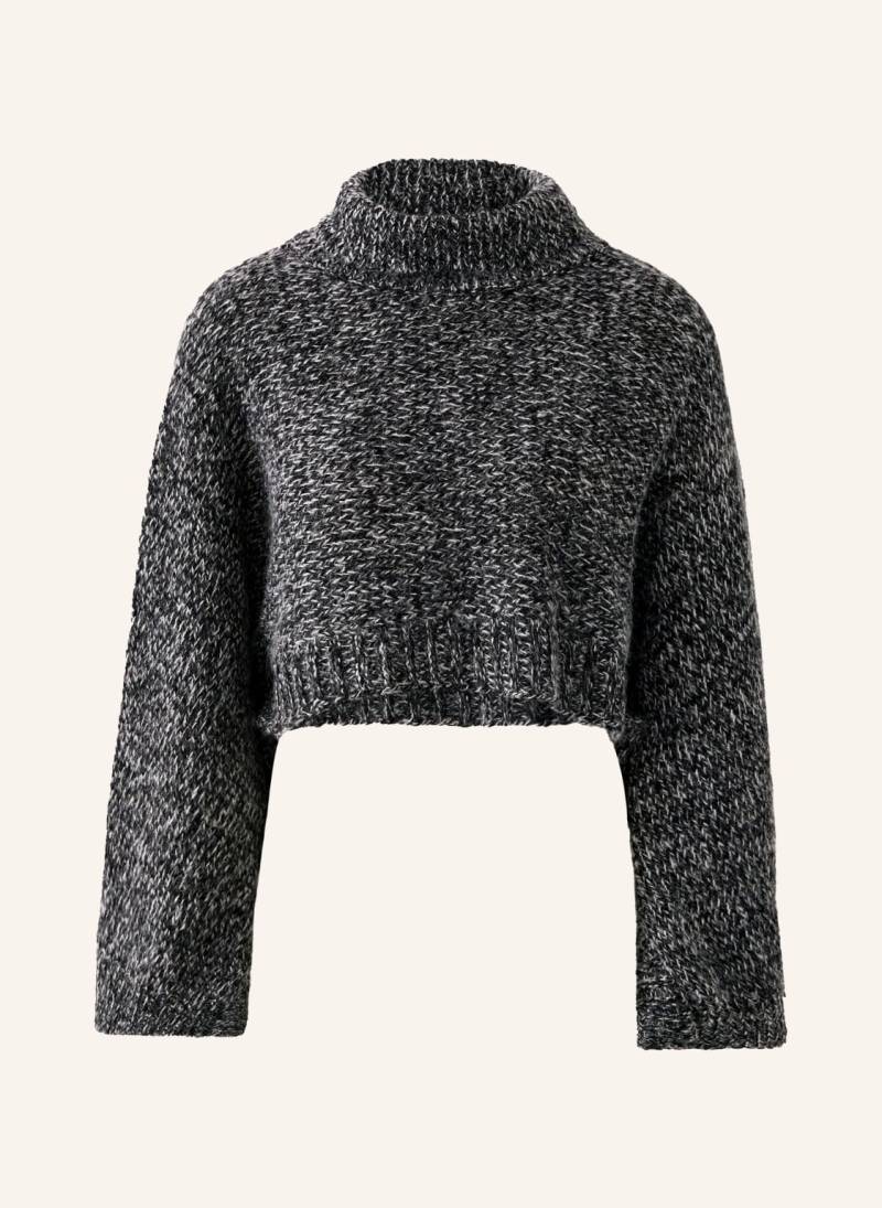 Oui Cropped-Pullover schwarz von Oui