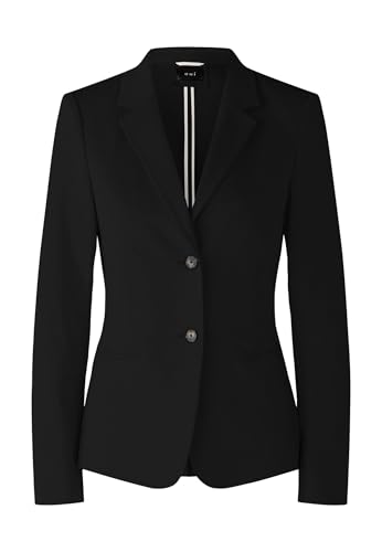 Oui Damen Blazer CLOYEE Heavy Jersey tailliert geschnitten Uni von Oui