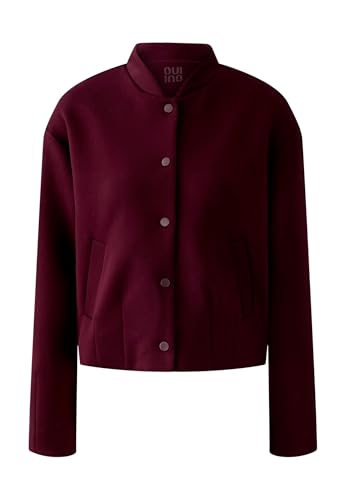 Oui Damen Blouson boxy geschnitten Uni von Oui