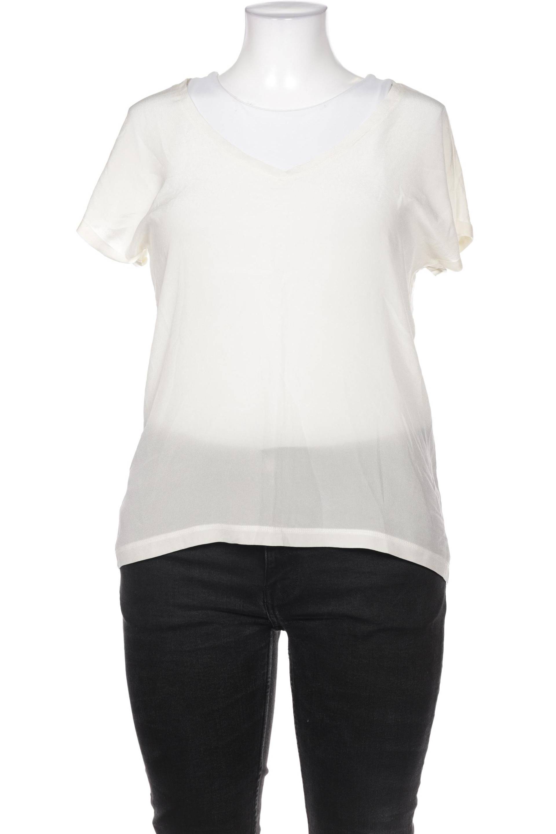 Oui Damen Bluse, cremeweiß, Gr. 42 von Oui