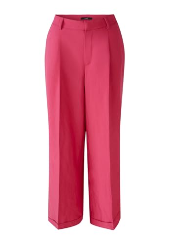 Oui Damen Culotte Lyocellmischung Straight fit Uni Business, Freizeit, Festlich Lyocellmischung von Oui