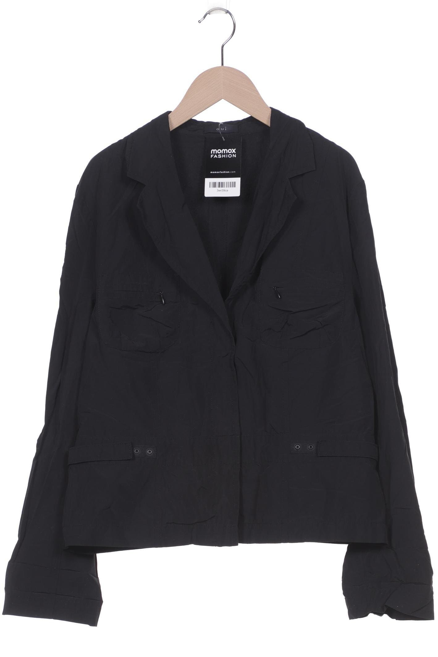 Oui Damen Jacke, schwarz von Oui