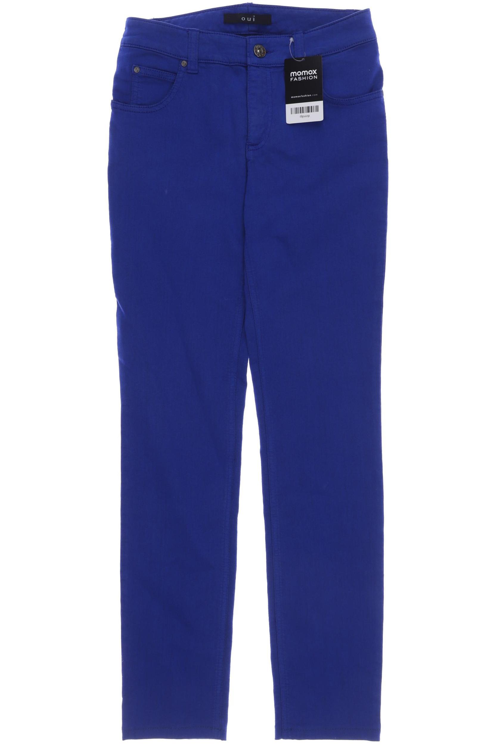 Oui Damen Jeans, blau, Gr. 34 von Oui