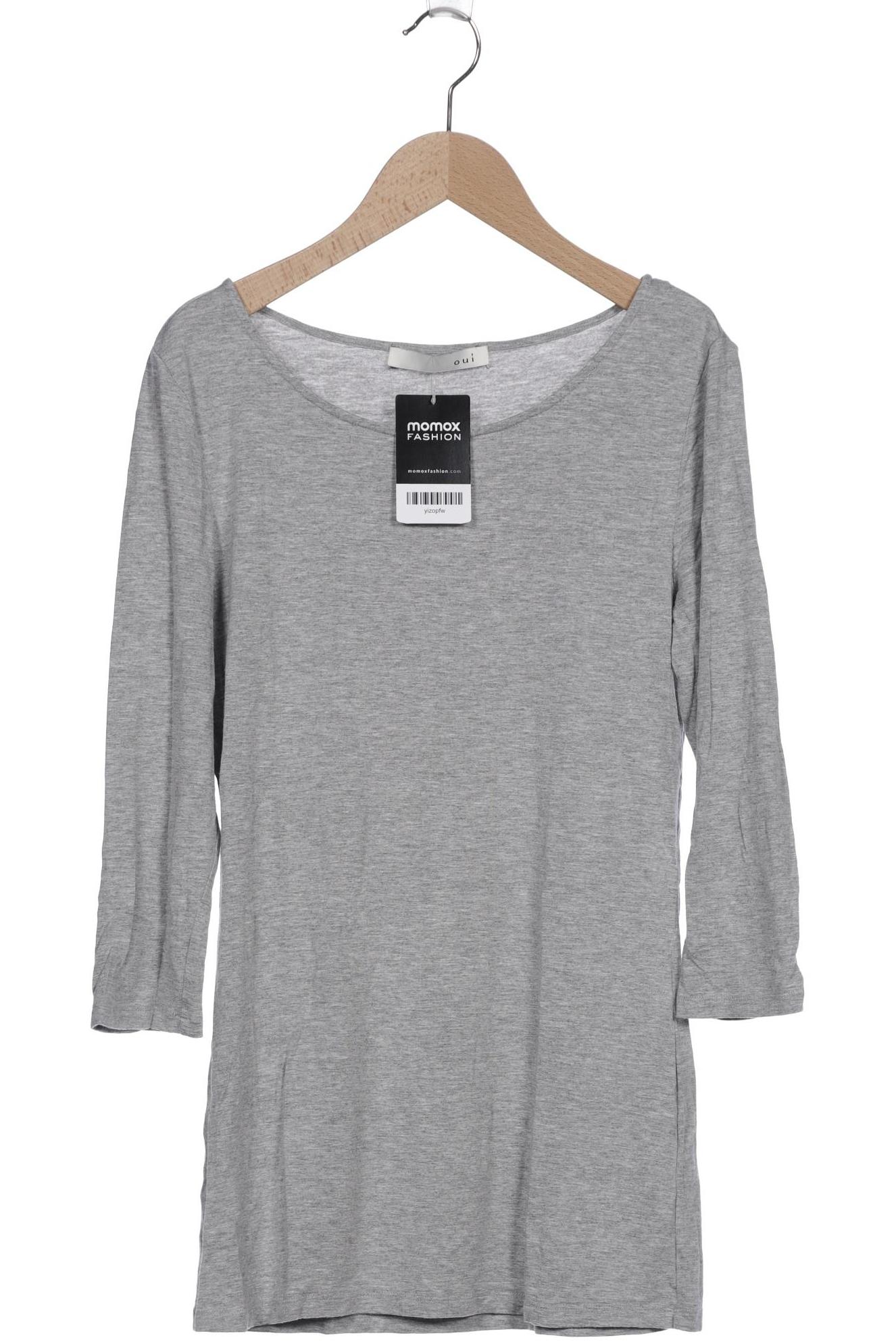 Oui Damen Langarmshirt, grau von Oui