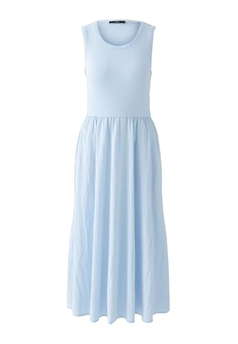 Oui Damen Maxikleid gepatcht tailliert geschnitten Uni von Oui