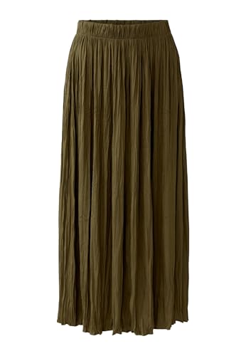 Oui Damen Maxirock zum Schlupfen a-Shape Uni von Oui