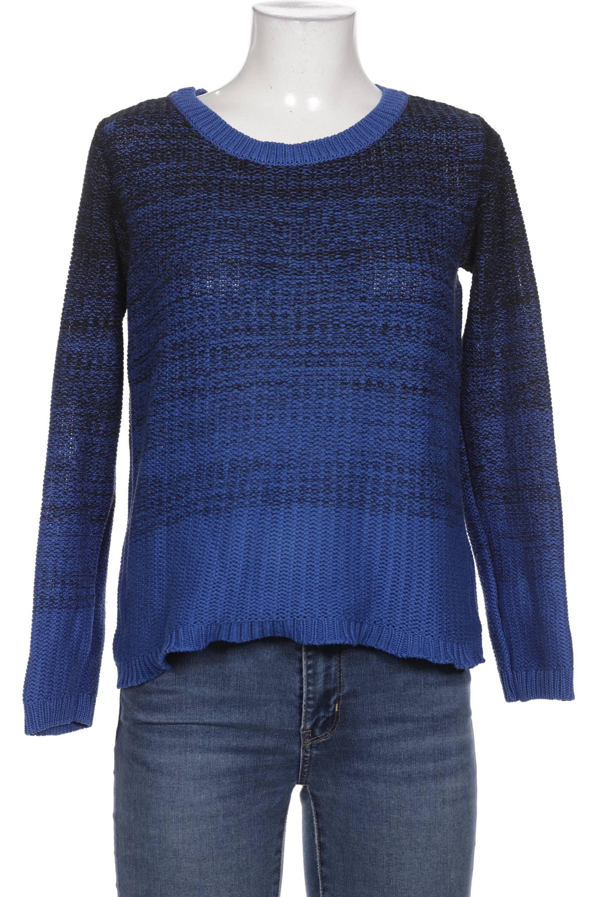 Oui Damen Pullover, blau von Oui