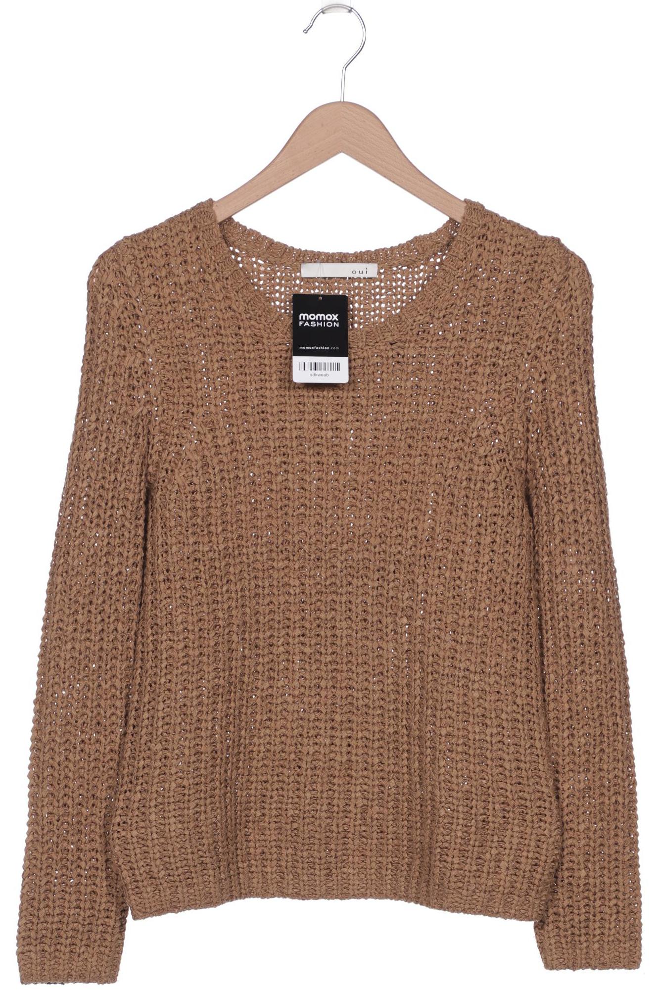 Oui Damen Pullover, braun von Oui