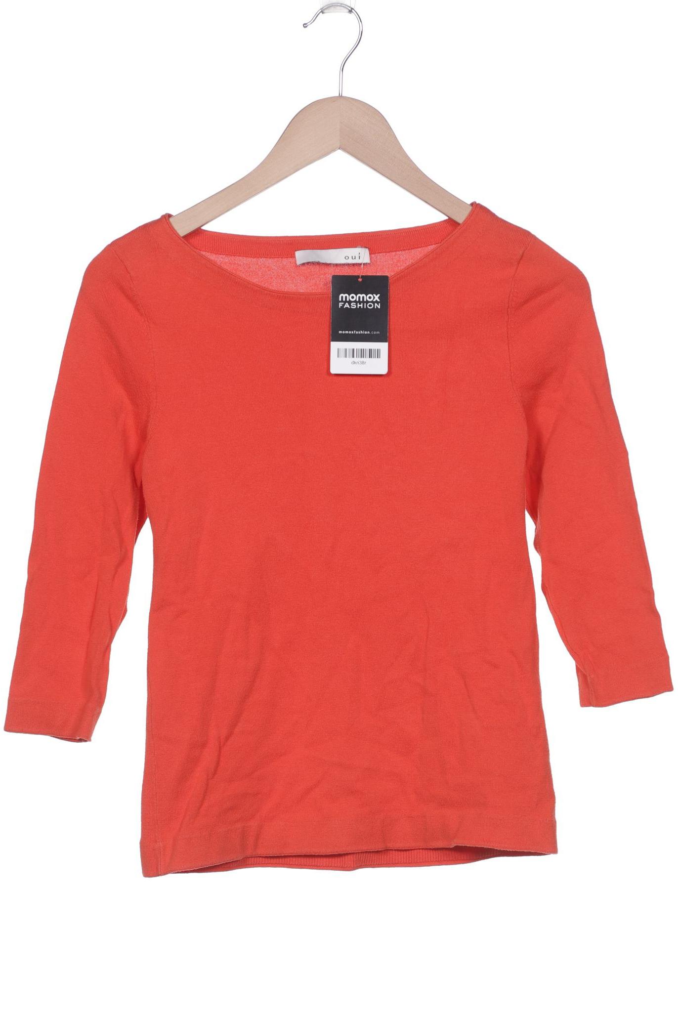 Oui Damen Pullover, orange von Oui