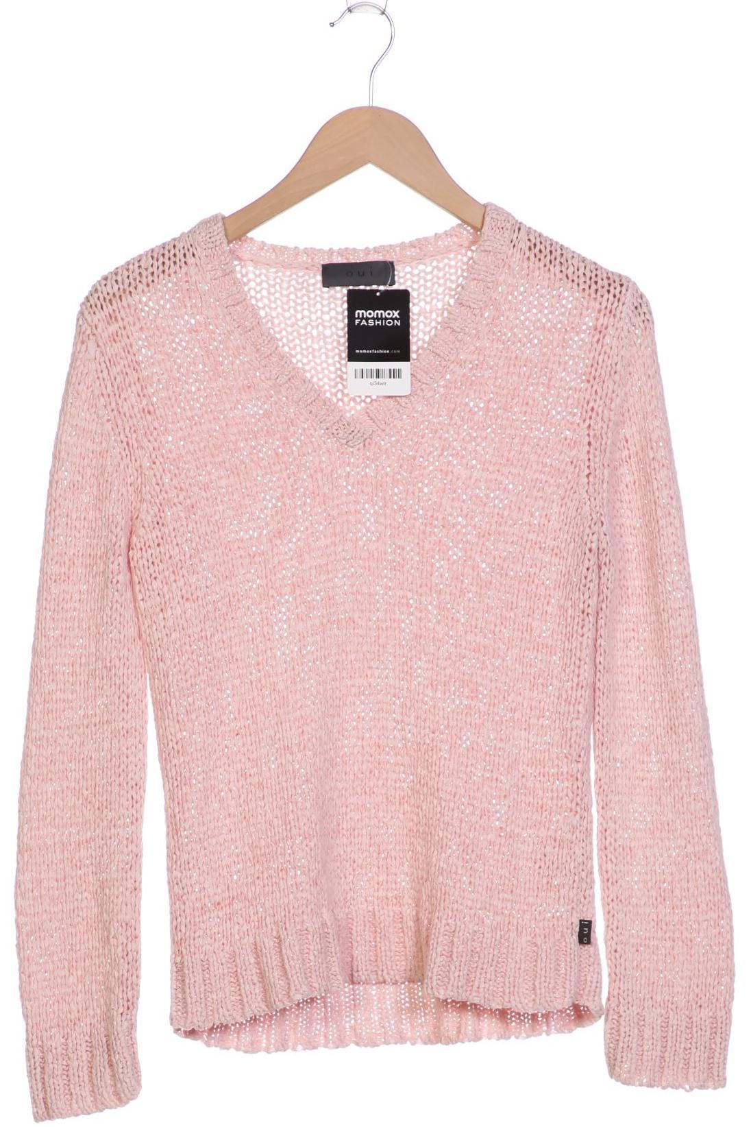 Oui Damen Pullover, pink, Gr. 40 von Oui