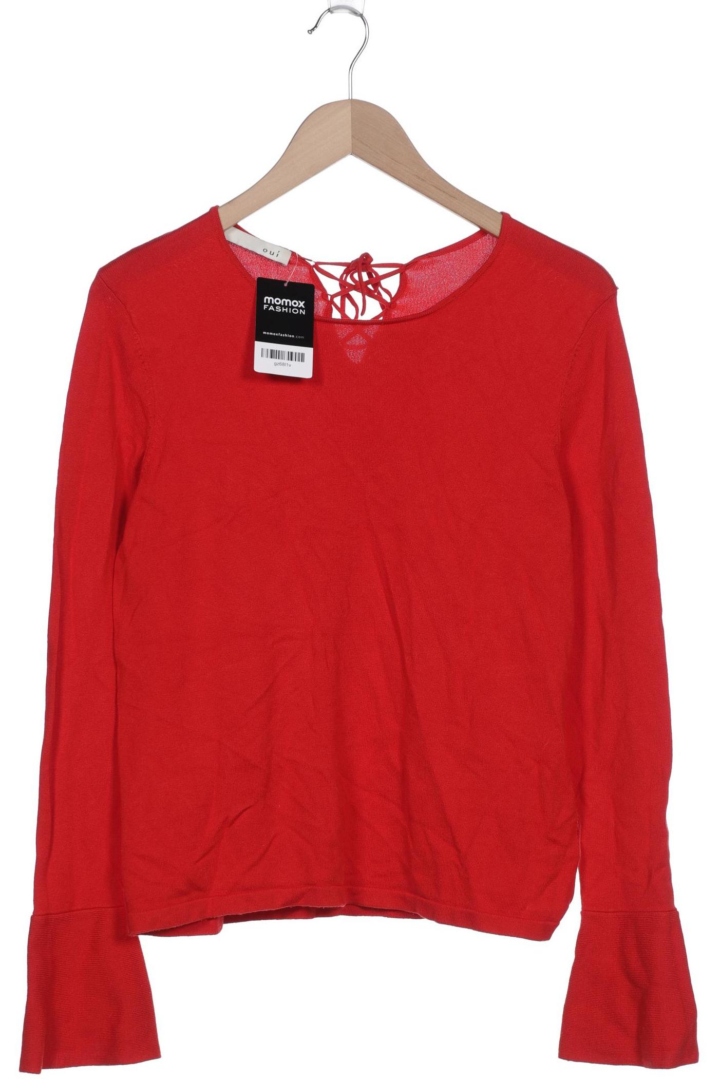 Oui Damen Pullover, rot von Oui