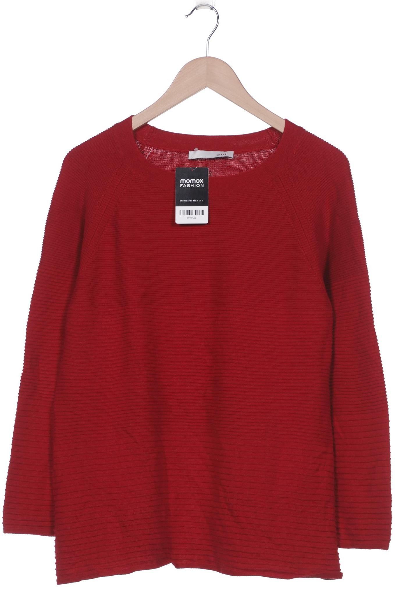 Oui Damen Pullover, rot von Oui