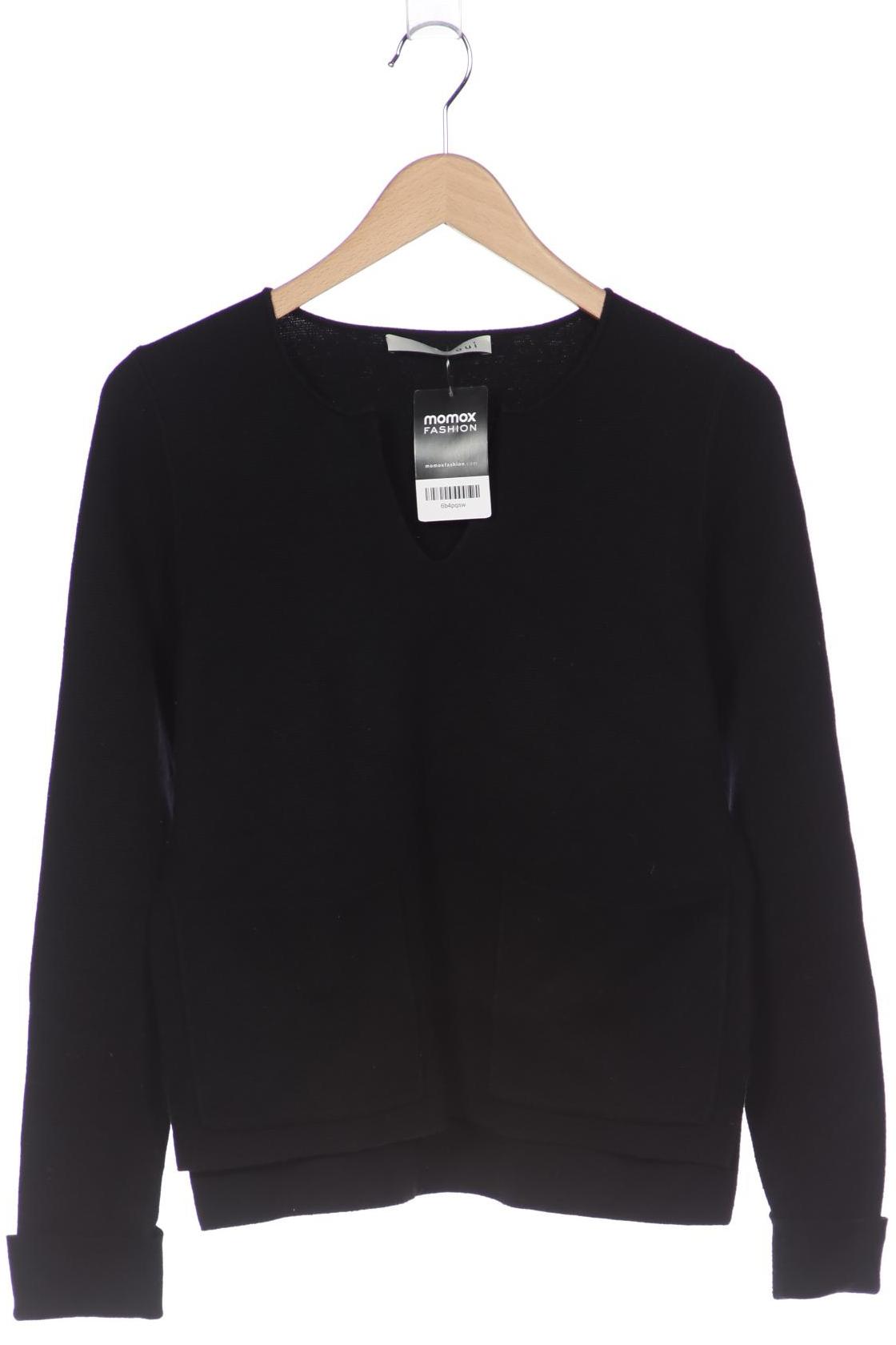 Oui Damen Pullover, schwarz von Oui