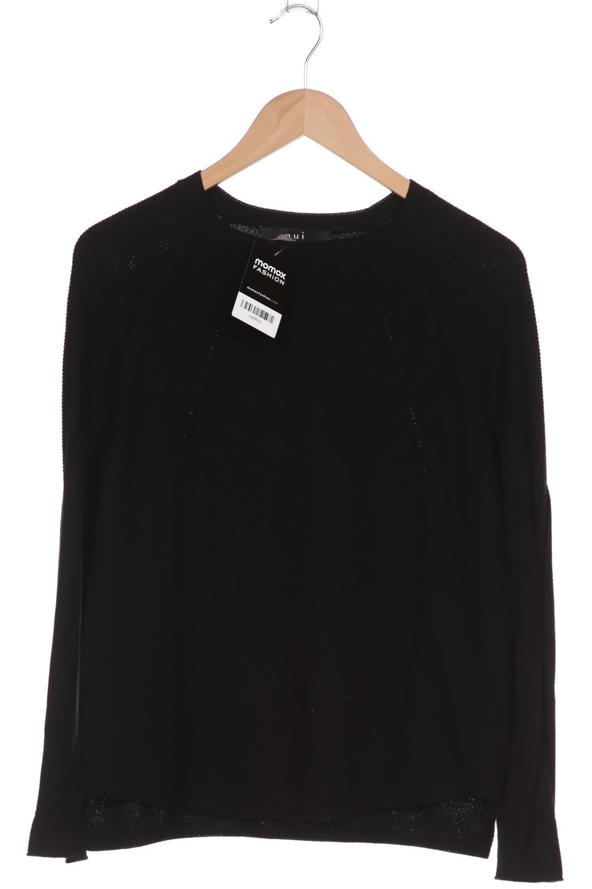 Oui Damen Pullover, schwarz von Oui