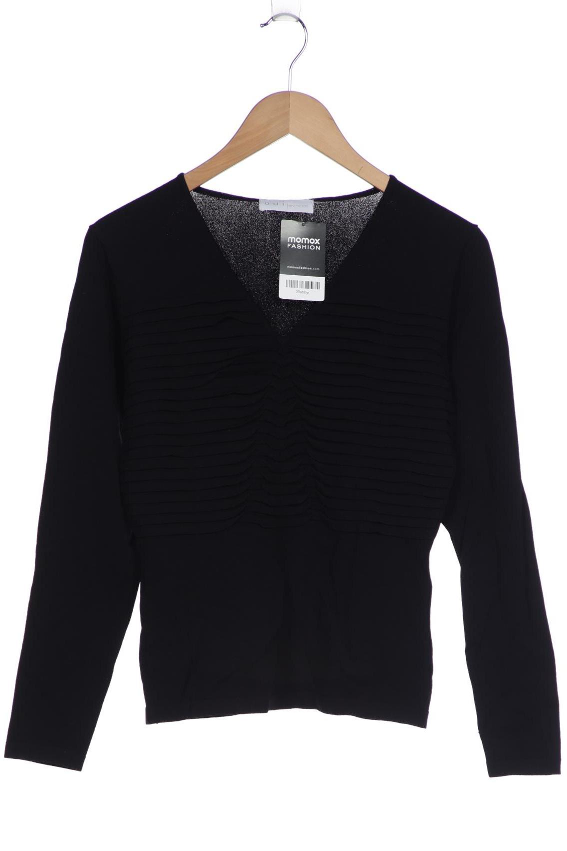 Oui Damen Pullover, schwarz von Oui