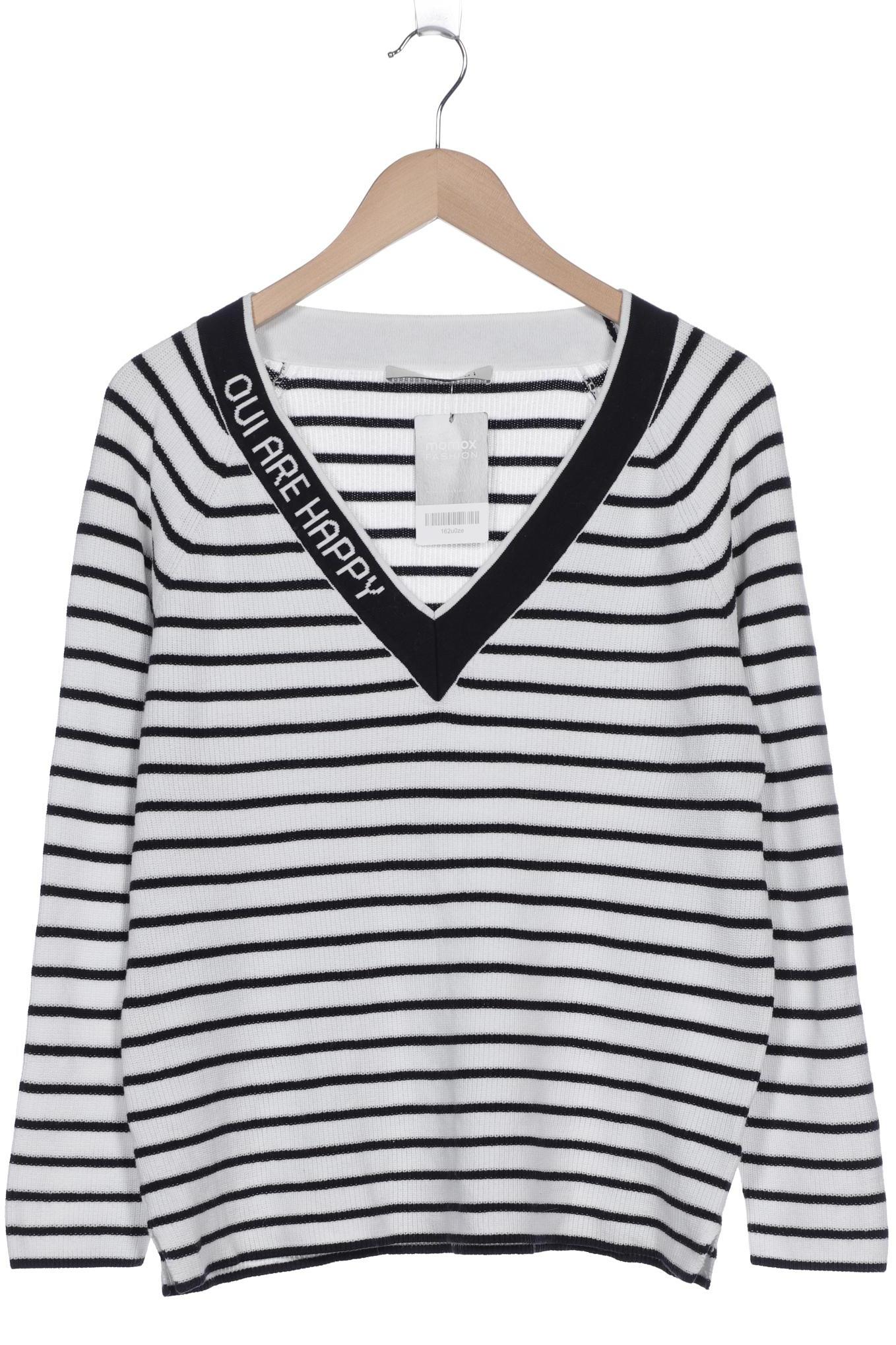 Oui Damen Pullover, weiß von Oui