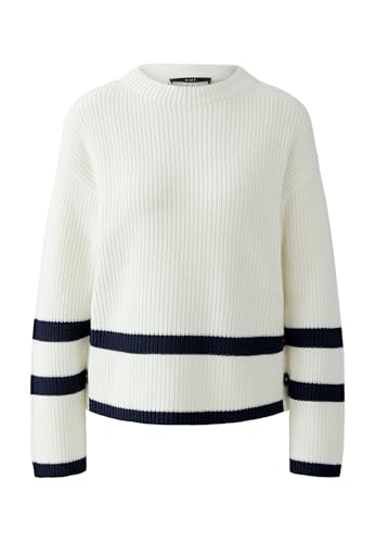 Oui Damen Pullover VINIAH lässig geschnitten Gestreift von Oui