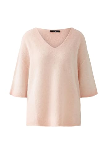 Oui Damen Pullover mit Alpaka lässig geschnitten Gewaschen von Oui