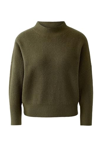 Oui Damen Pullover oversized geschnitten Uni von Oui