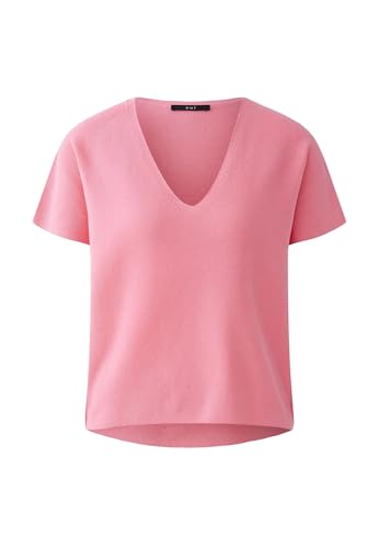 Oui Damen Pullover reine Baumwolle lässig geschnitten Uni von Oui