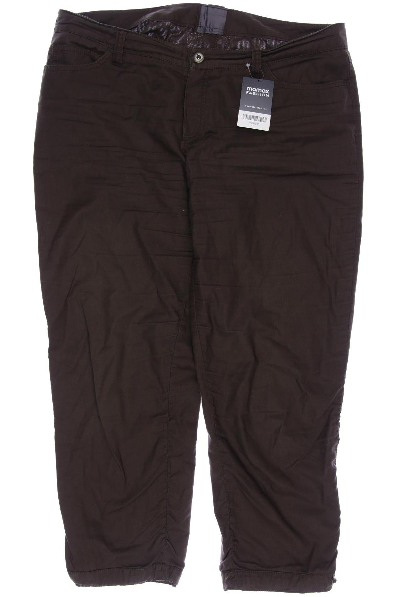 Oui Damen Stoffhose, braun, Gr. 42 von Oui