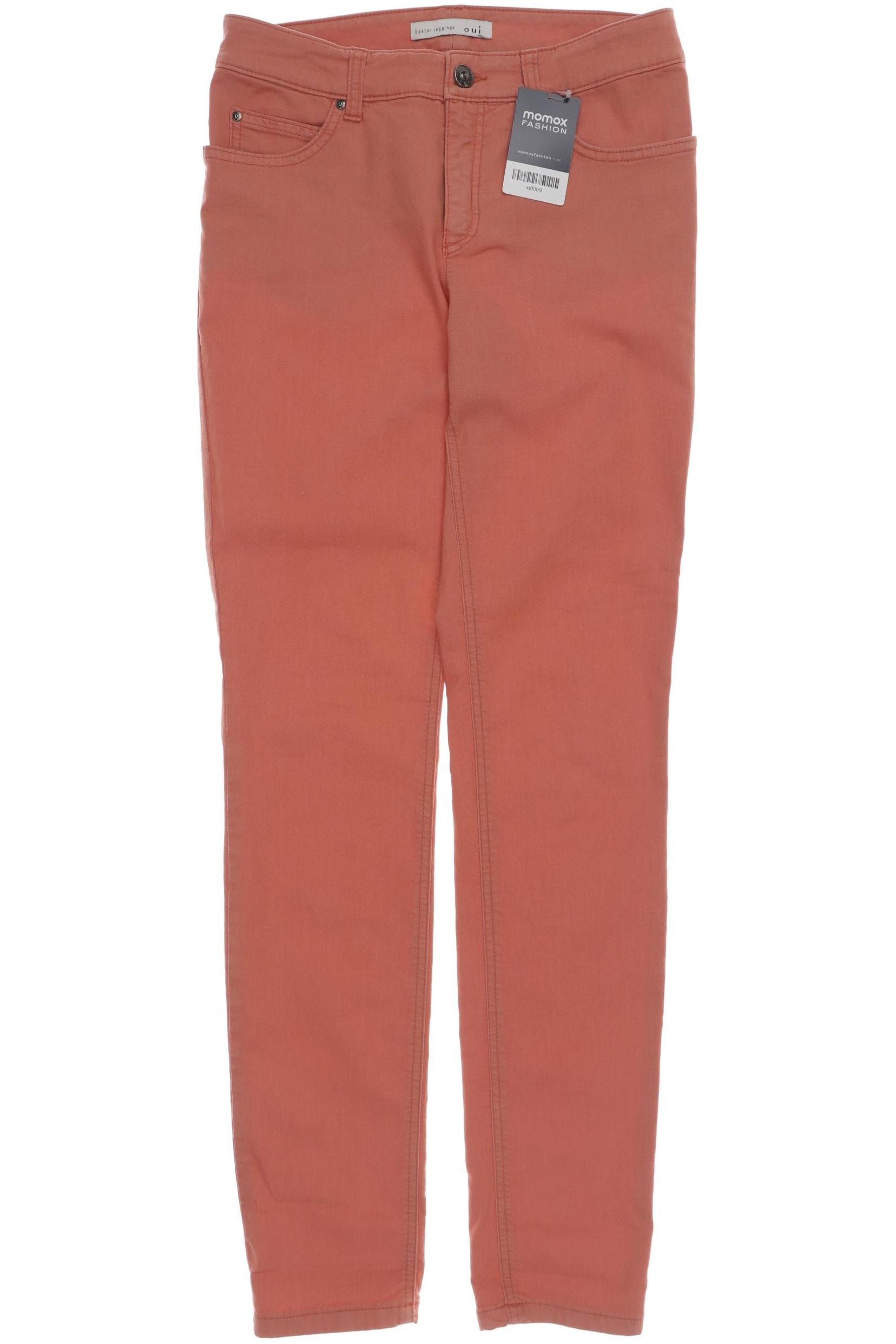 Oui Damen Stoffhose, orange von Oui