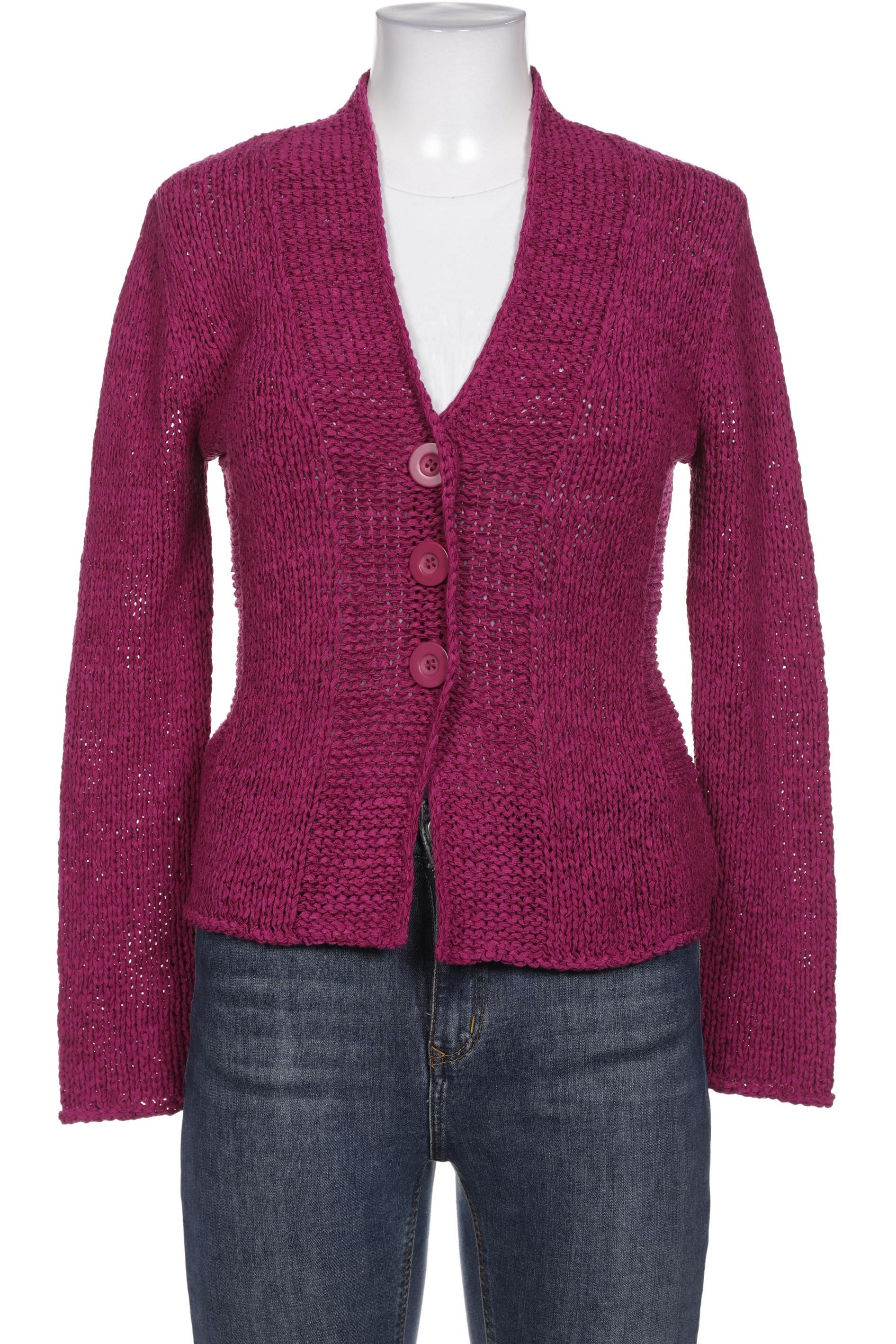 Oui Damen Strickjacke, pink von Oui