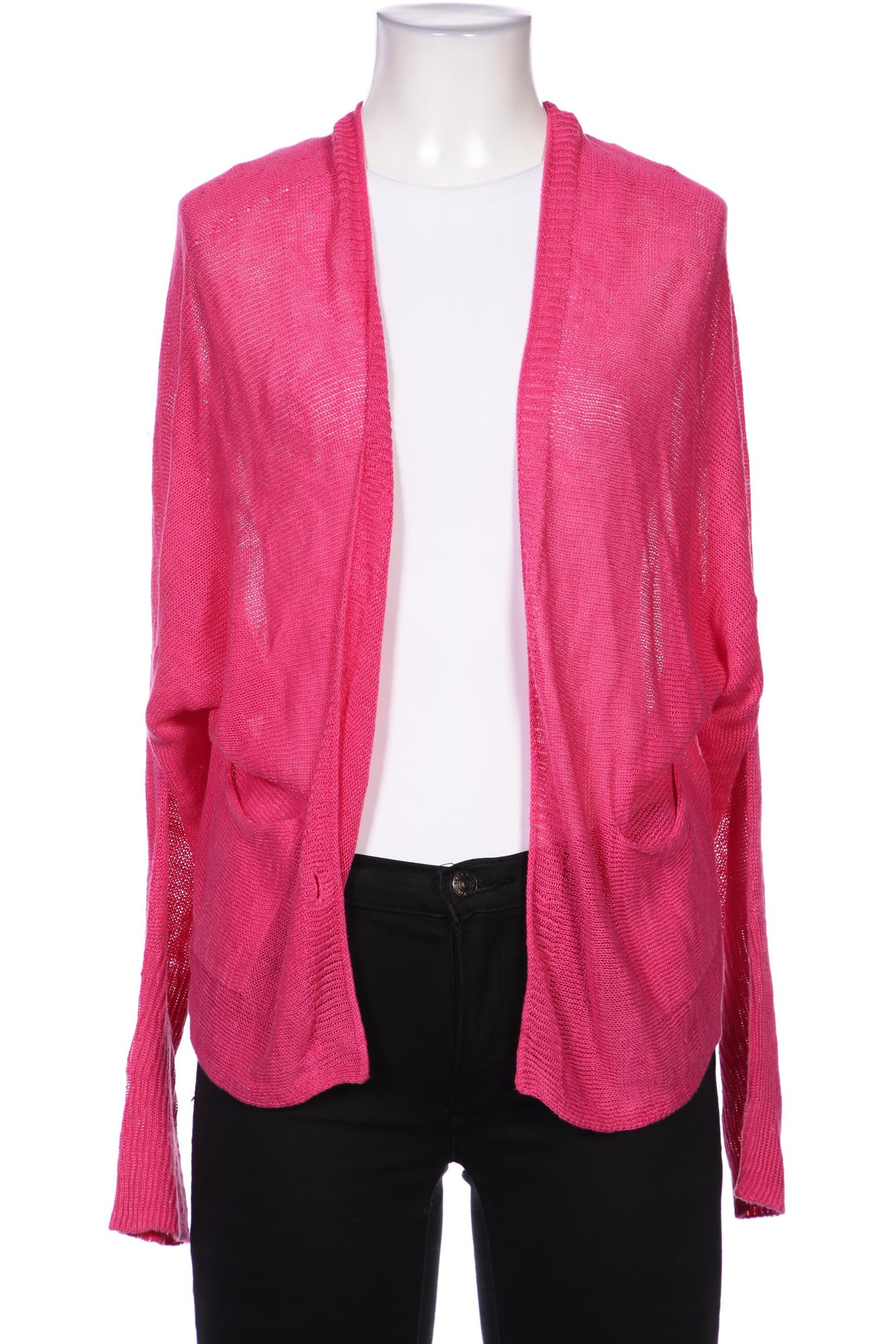 Oui Damen Strickjacke, pink von Oui