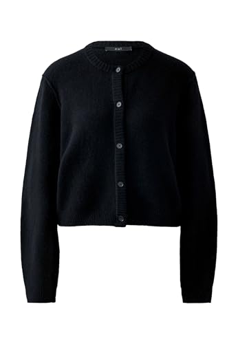 Oui Damen Strickjacke ILAYA lässig geschnitten Uni von Oui