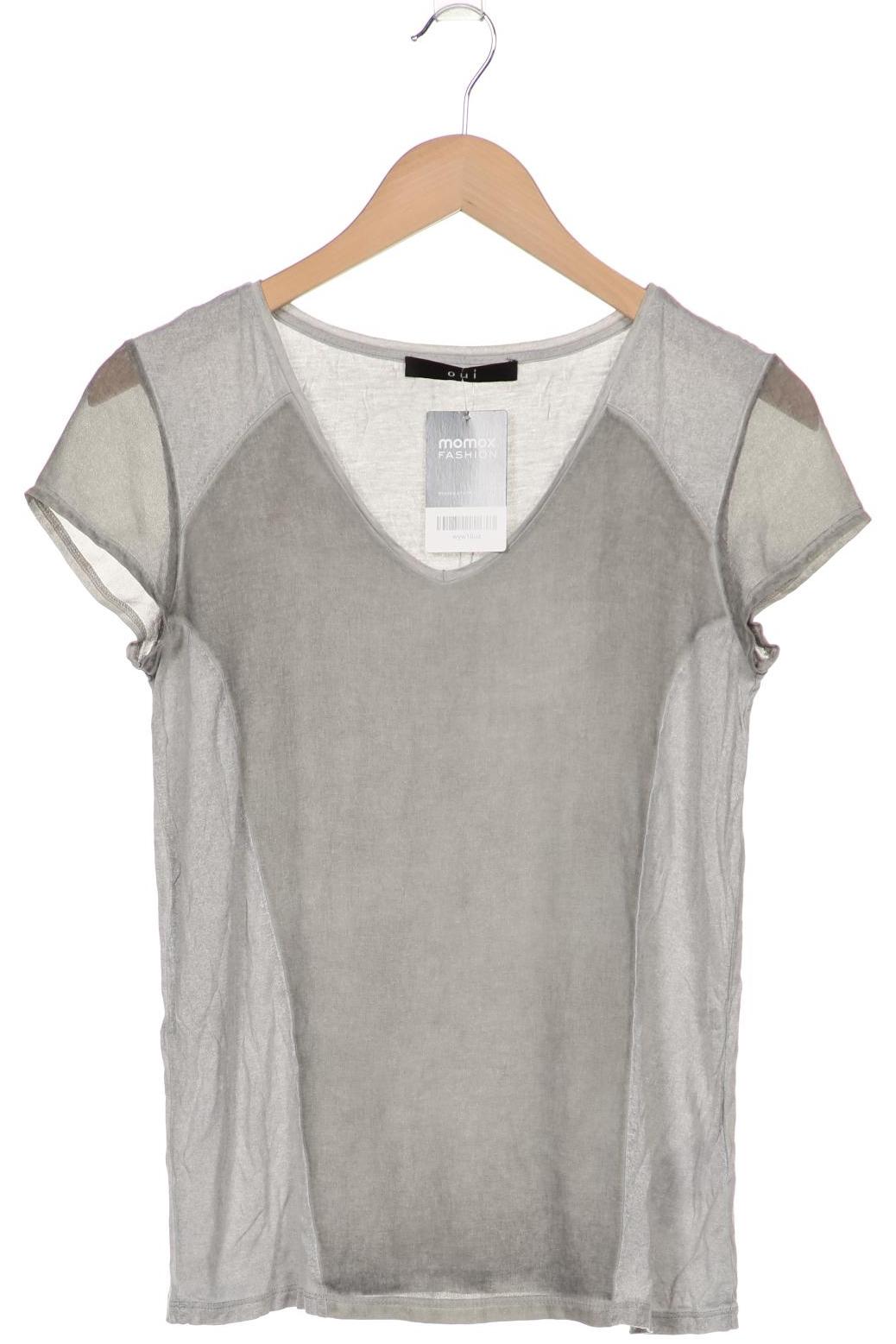 Oui Damen T-Shirt, grau von Oui