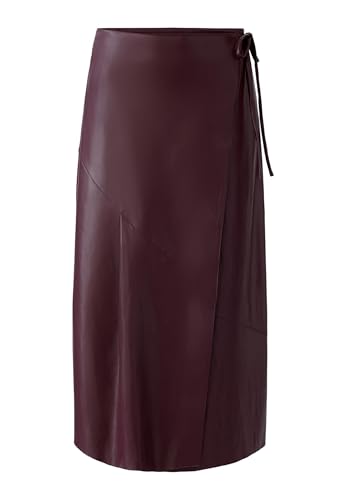 Oui Damen Wickelrock a-Shape Uni von Oui