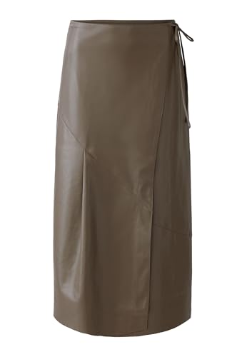 Oui Damen Wickelrock a-Shape Uni von Oui