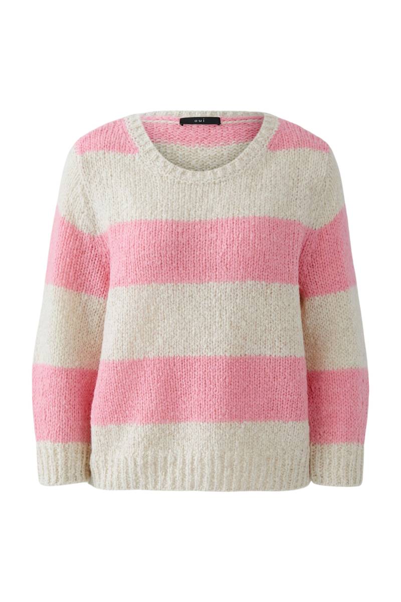 Oui - ESMY Pullover lt stone red - Gr. - 36 von Oui